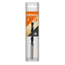 KENDO-13109004-ดอกสว่านเจาะไม้-แบบมีเดือย-9-0-×-125mm